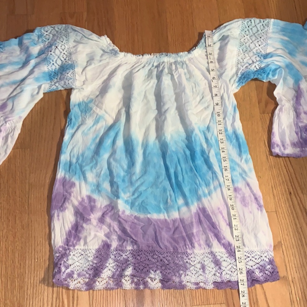 Surf Gypsy Tie Dye Swim Cover Up Small - Picture 6 of 8